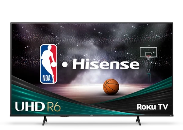 Hisense 58" Class 4K UHD LED LCD Roku Smart TV HDR R6 Series 58R6E3